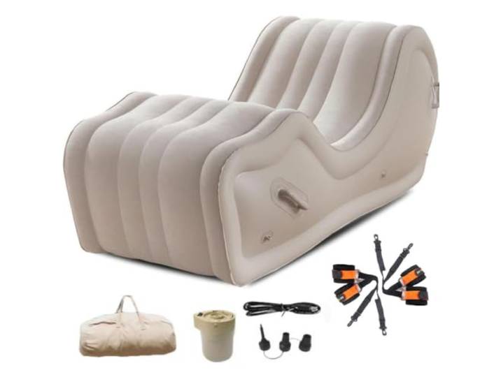 Sex Aufblasbare Sofa Erotische Möbel Couch Für Sex Stuhl Für Frau,A-Sofa Position Inflatable Chair Sessel Zum Aufblasen Aufblasbar Reiten Sex-couch Paare Furniture Männer Klappbar Fickstuhl,A-Sofa