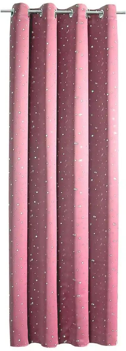 Weckbrodt Verdunk.-/Thermovorhang   ¦ rosa/pink ¦ Synthetik ¦ Maße (cm): B: 135