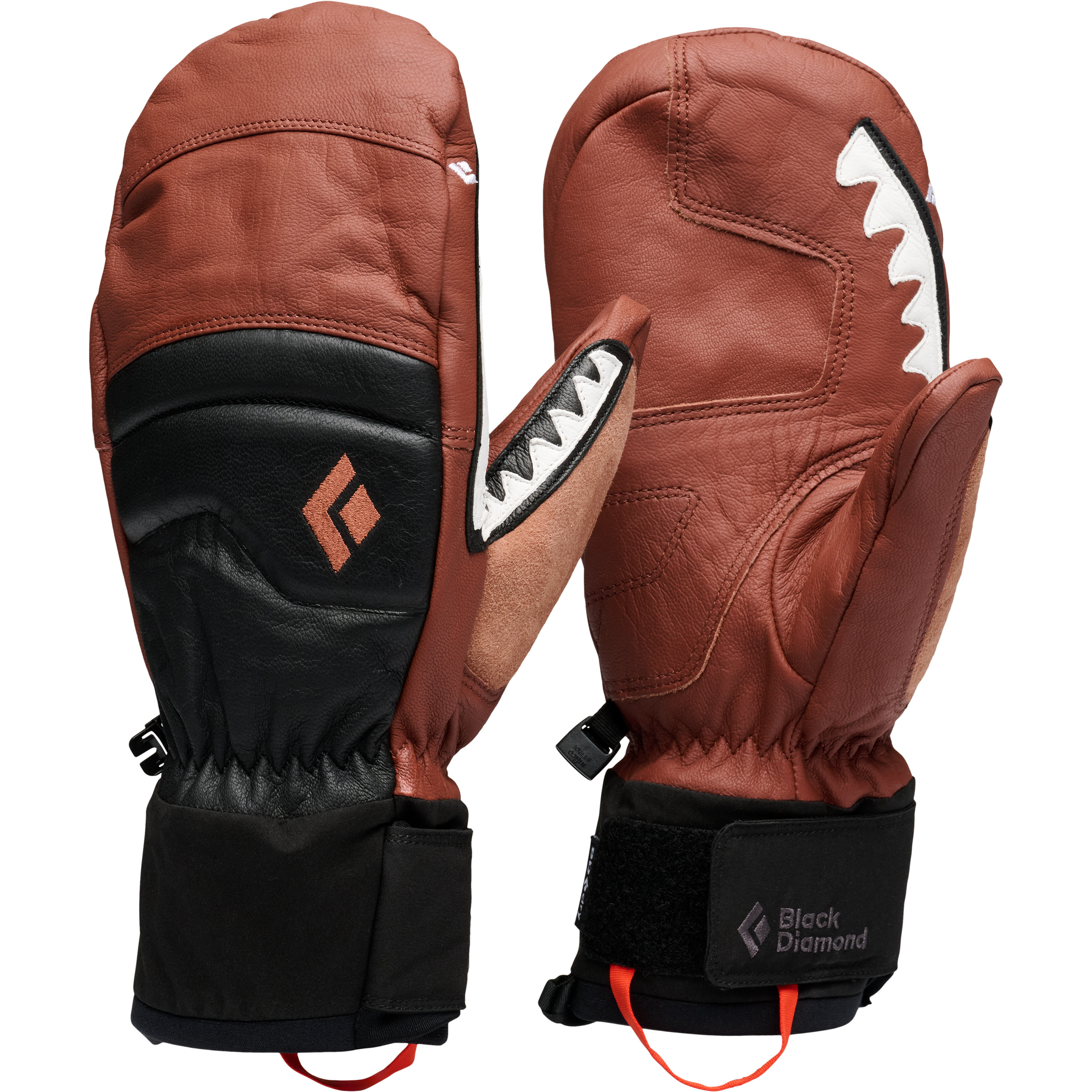 Black Diamond Spark Fäustlinge rot Größe XL Trekking Winddicht Primaloft