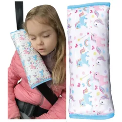 Heckbo Auto Gurt-und Schlafkissen Einhorn-Design