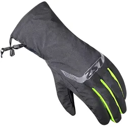 LS2 Thermorain Überziehregenhandschuhe schwarz neongelb - M-L