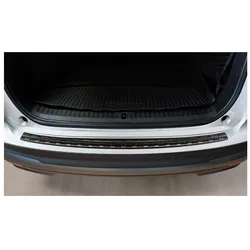 Aristar, Kennzeichenhalter, Edelstahl Ladekantenschutz für Skoda Enyaq (Schwarz) ab 2021 bis heute (Heck)