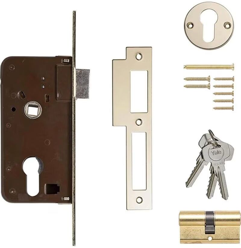 Cerradura Yale De Alta Seguridad Para Puertas Interiores Marrón Talla Única Unisex