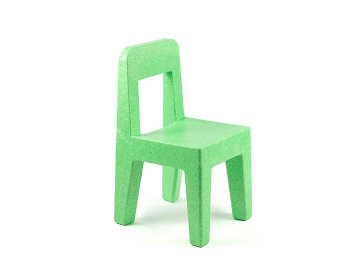 MAGIS ME TOO set de 4 chaises pour enfants POP (Vert - Polypropylène)