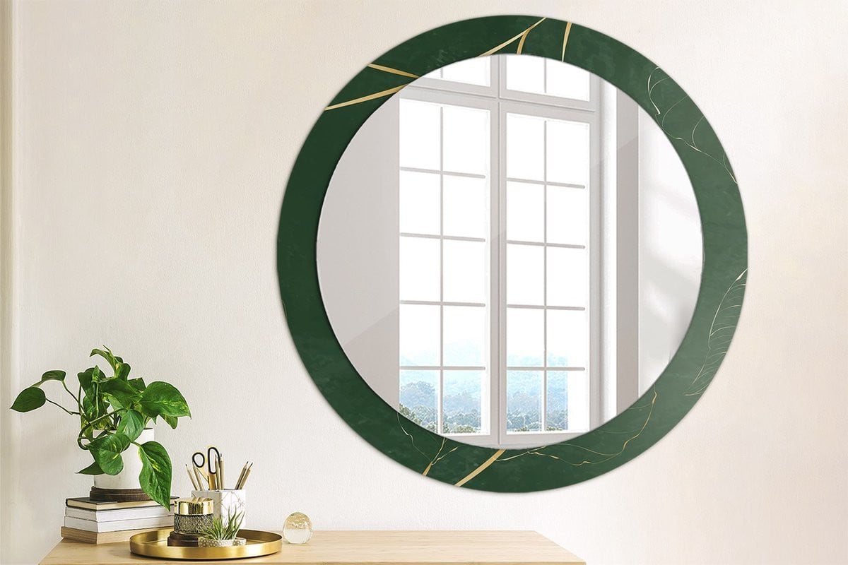 Coloray Bedrukte Spiegel met Groente Decoratie - 80 cm