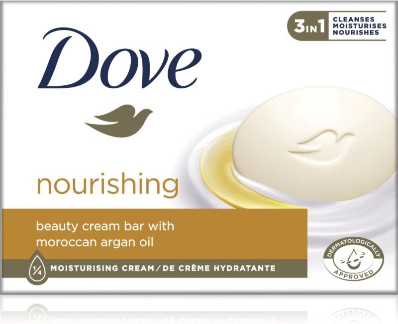 Dove Nourishing Argan Cremet tablet til vaskemaskinen 90 g