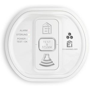Ei-Electronics CO-Melder Ei208iRF, mit Batterie, 10 Jahres Sensor, Funk, App-fähig