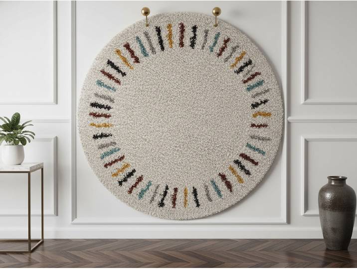 Tapis ronds NONI uni
