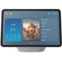 Amazon Echo Show 11 (2025 release) - Weiß Brillantes 11-Zoll-Display in Full-HD-Auflösung mit größerer Bildschirmfläche, 3D-Audio und Alexa