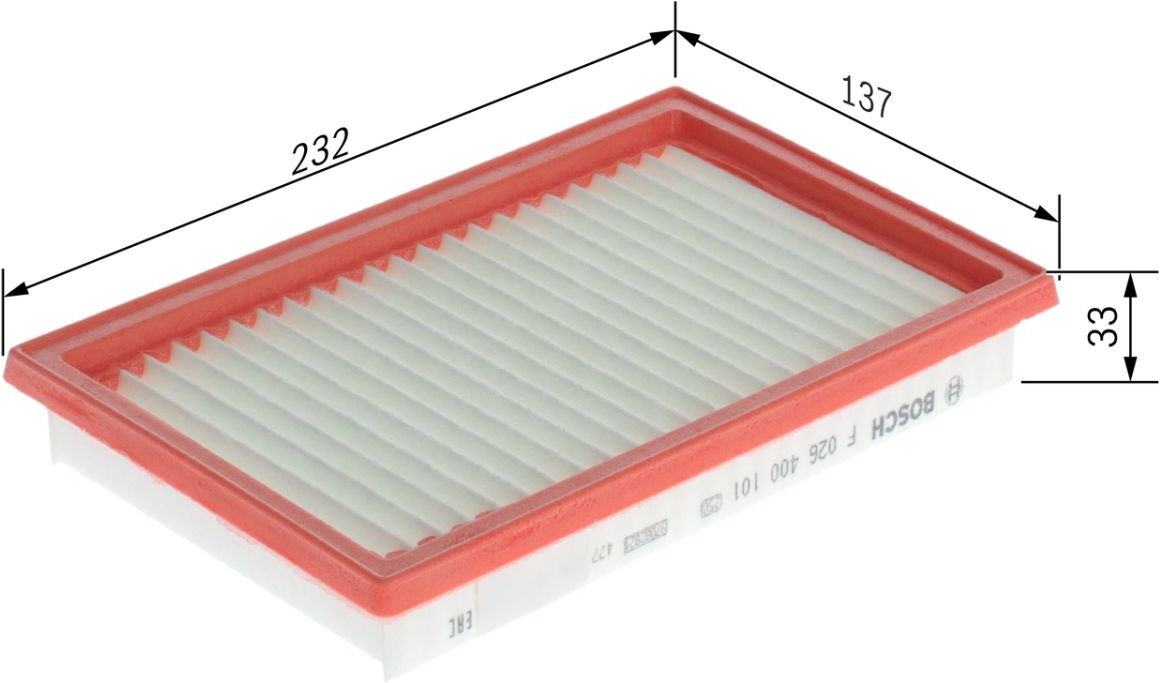 Luftfilter BOSCH F 026 400 101