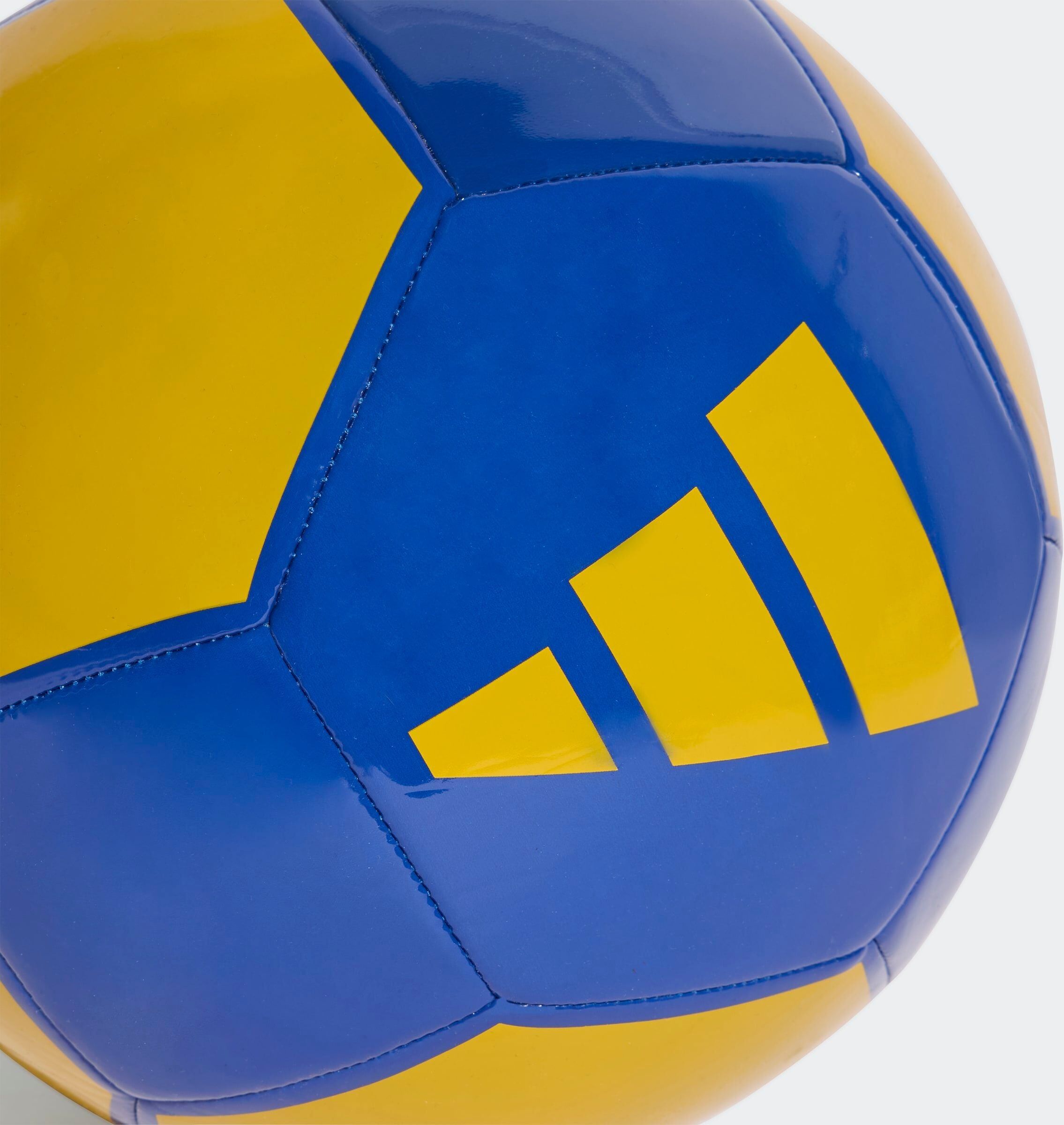 Fußball ADIDAS PERFORMANCE "EPP CLUB" Gr. 5, gelb (royal blau, gelb), Bälle, 5, 0,4 g, Fußball, B:22,3cm H:17,3cm T:22cm