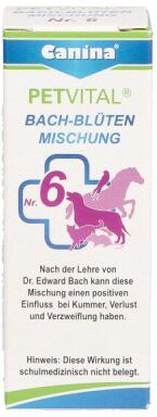 Petvital Bachblüten Nummer 6 Globuli veterinär