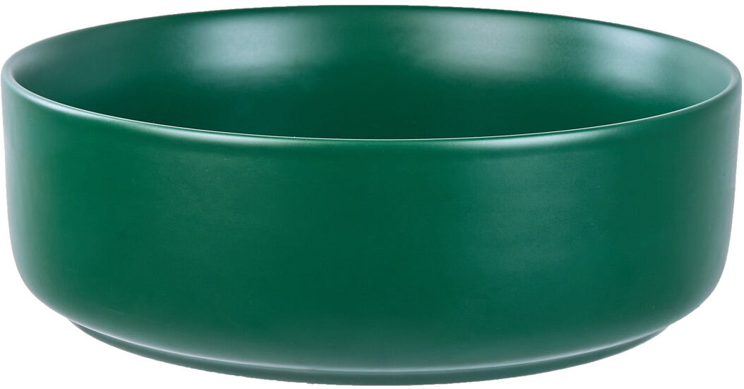 Latitude Run Athar 15 mm L x 15 mm W Ceramic Oval Sink Green 15mm W