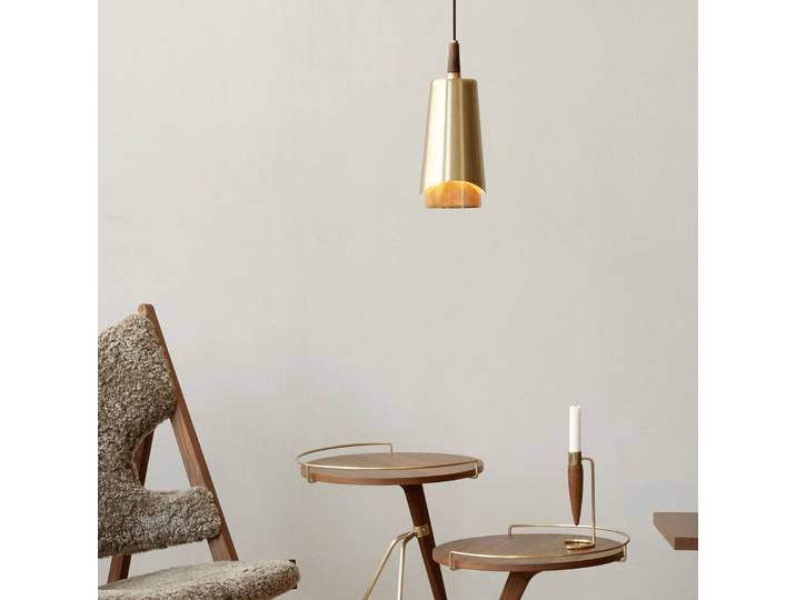 Design hanglamp Umanoff, dimbaar, messing / goud, Woon-/ Eetkamer, Messing, Design, hanglamp