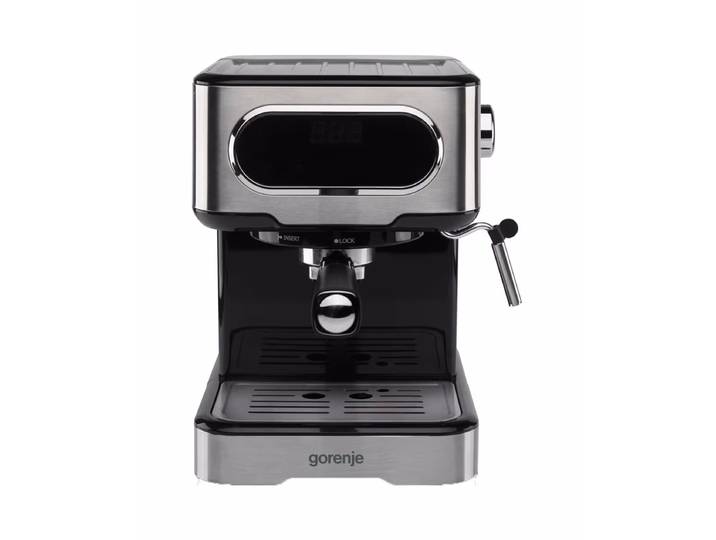 Gorenje Siebträger-Espressomaschine – Siebträgermaschine/Espressomaschine – edelstahl
