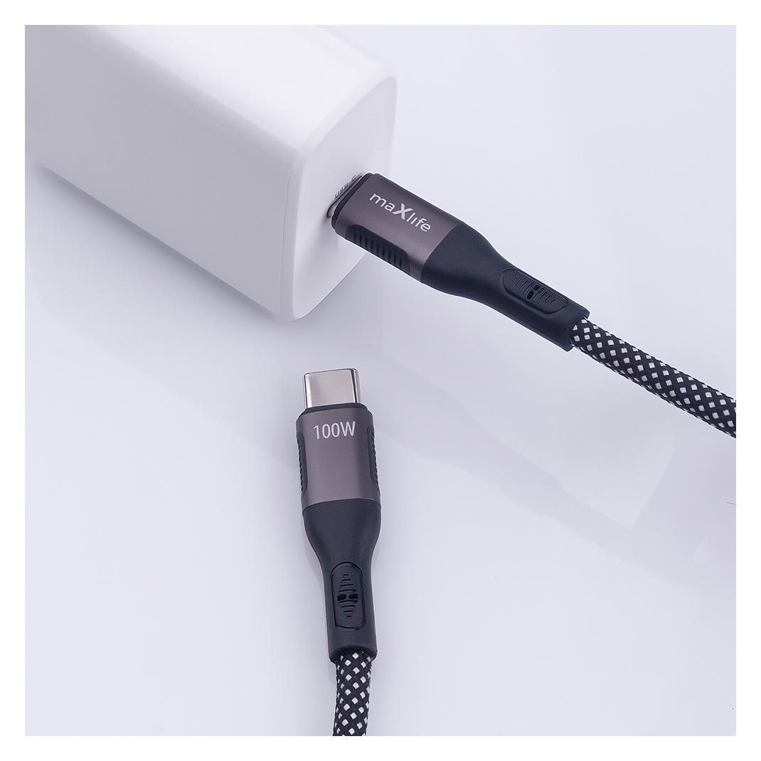 Maxlife USB C - USB C (1 m, USB 2.0, 100 W) (50643207)