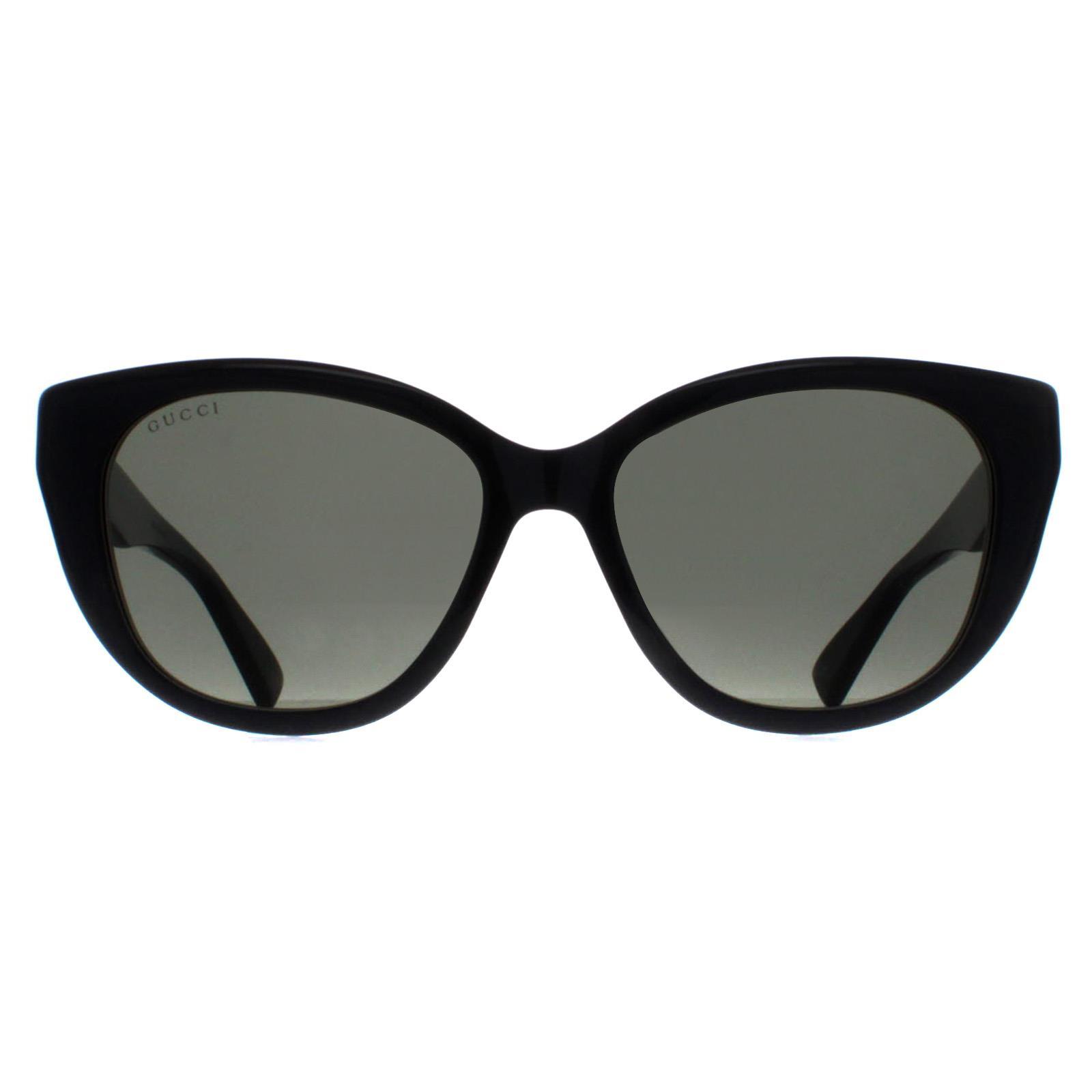 Gucci Cat Eye Dames Zwart Grijs GG1588S
