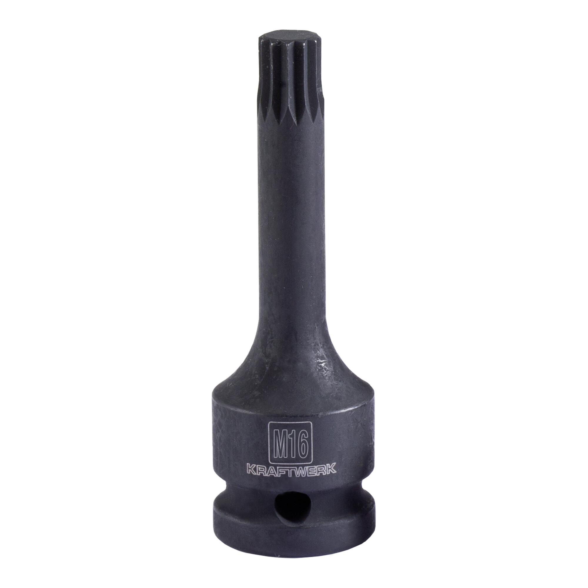 Kraftwerk 1/2" XZN-Schlag-Stecknuss M16 (388016)
