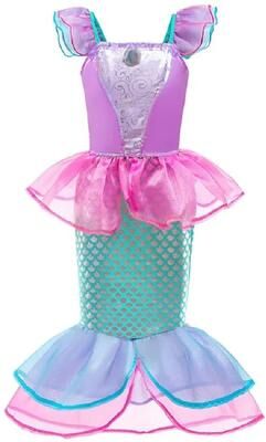 Uplift Treasures Girls Princess Cosplay Dress Costume For Kids 12 size 100