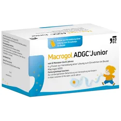 MACROGOL ADGC Junior 6M-8J 4g Plv.z.H.e.L.z.Einn. 50 St