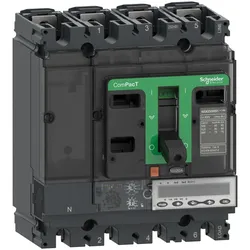 Schneider Electric C10R46E100 Kompaktleistungsschalter ComPacT NSX100R mit Micrologic 6.2 E 4P4D 100A, 200kA/415V AC