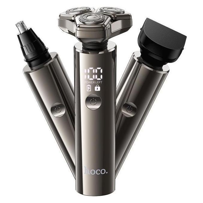 Hoco Other Shaving set 3in1 HP36 metal gray (HP36)