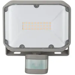 Brennenstuhl, Deckenleuchte, LED Strahler AL 2050 mit PIR (20W, 2080lm, 3000K, IP44, LED Fluter zur Wandmontage mit Bewegungs (2080 lm)