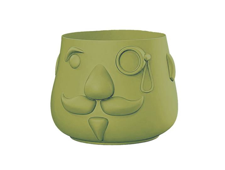 SLIDE porte-bouteilles et seau à glace TOGETHER PARTY (Citron vert - Polyéthylène)