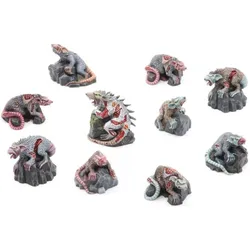 Tabletop-Art Zombieratten Rudel (10) (Metall)