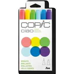 Marker Copic Ciao Helle Farben 6er Set