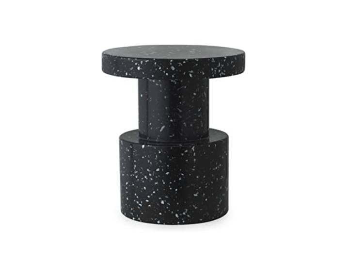 Normann Copenhagen Bit Hocker aus 100% Post-Industrielles Polyethylen mit niedriger Dichte in der Farbe Schwarz, Maße: 36cm x 36cm x 42cm, 603006