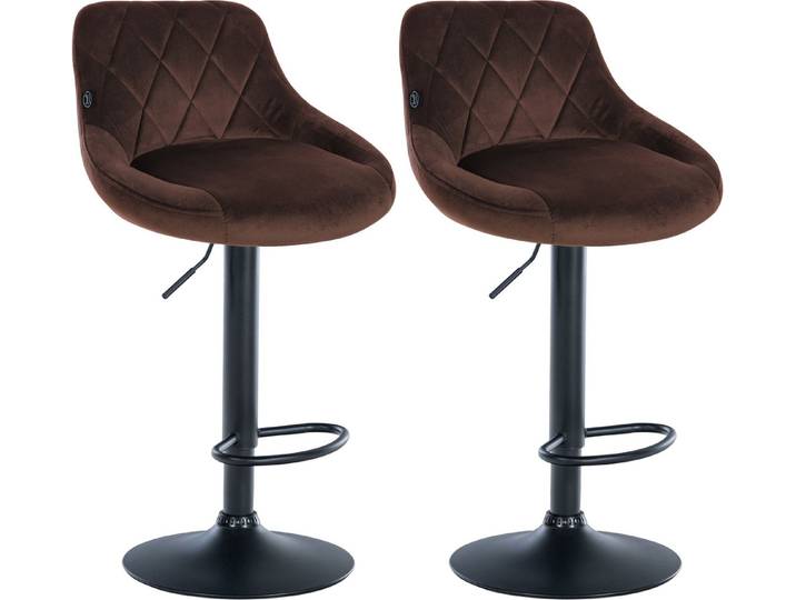 PROREGAL® Barhocker Barstuhl CAPE VERDE (2 St)