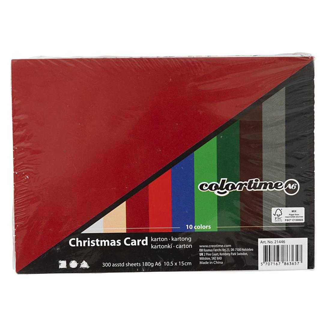Colortime Christmas Card (1 Stk.) (5707167863657)