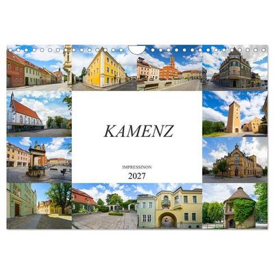 Kamenz Impressionen (Wandkalender 2027 DIN A4 quer), CALVENDO Monatskalender