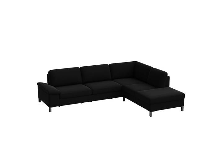 Ecksofa Classica Plus-8011, Johann Jakob, kat. , trend anthrazit, Textil
