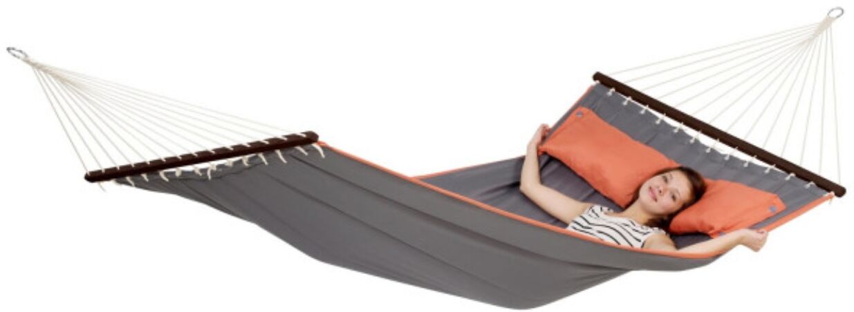 Hamac XL American Dream Amazonas 200x120cm Gris