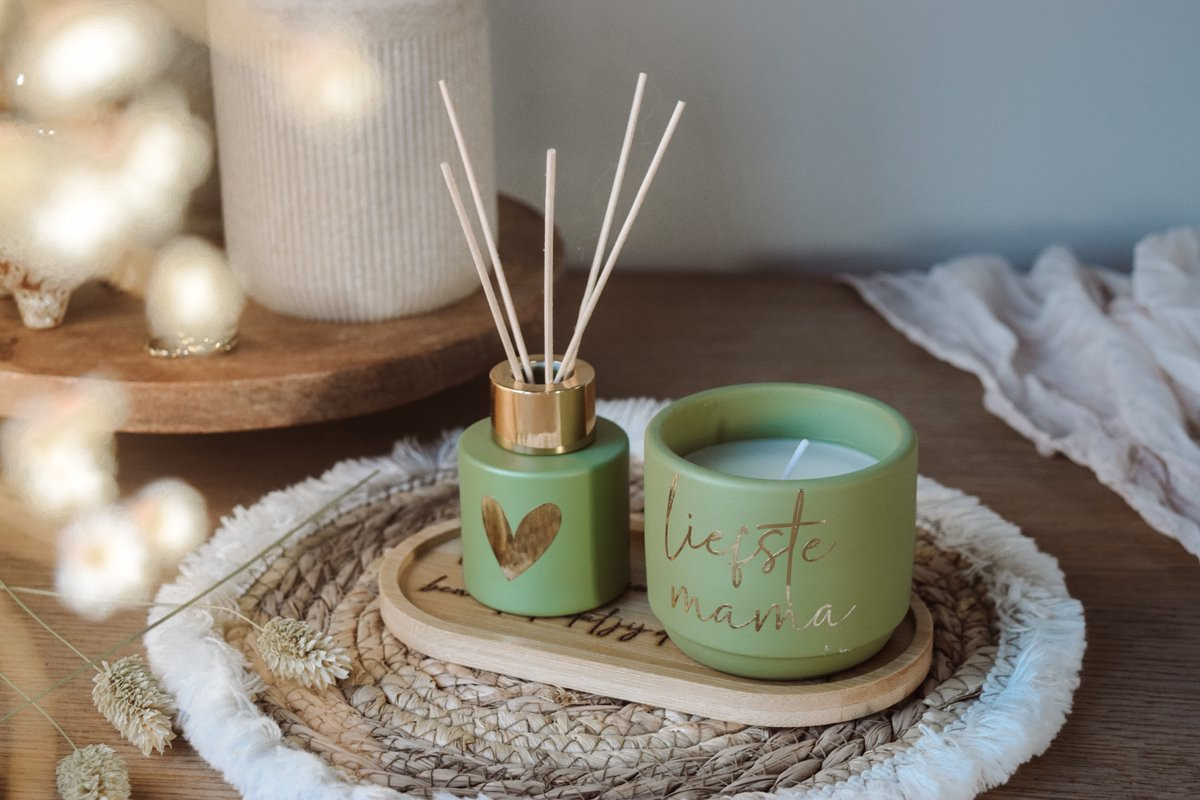 Geurpakket Liefste Mama Magnolia Salie Groen