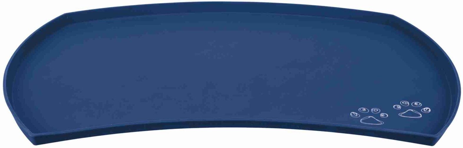 TRIXIE Napfunterlage, Silikon, 48 x 27 cm, blau