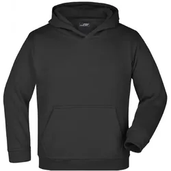 Kinder Kapuzensweatshirt "JN047K" - L - black