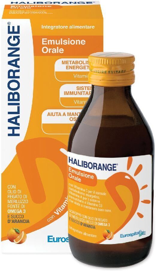 EUROSPITAL SpA Haliborange Emulsione Orale, 150 ml
