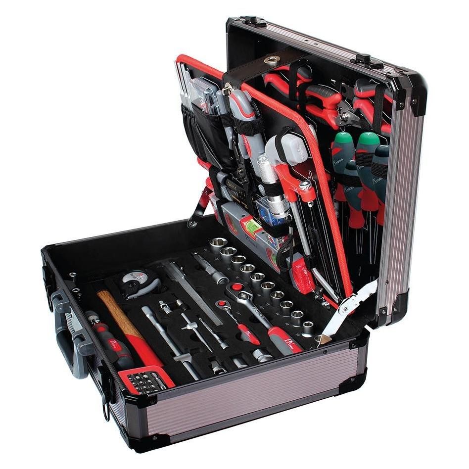 Tixit Alu-Werkzeugkoffer Mechaniker 120-teilig (120 Teile) (221012)