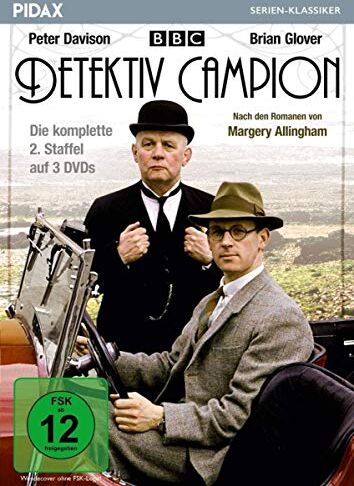 Martyn Friend - Detektiv Campion, Staffel 2 (Albert Camion) / Die komplette 2. Staffel der beliebten Krimiserie nach Romanen von Margery Allingham (Pidax Serien-Klassiker) [3 DVDs] - Preis vom 04.10.2026 03:51:26 h