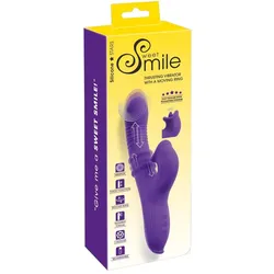 Sweet Smile, Vibrator, Thrusting Vibrator with a Moving Ring