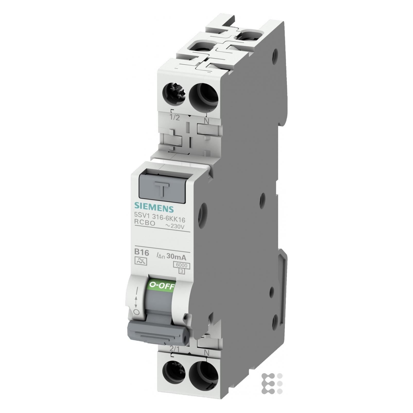 Siemens Fehlerstromschutzschalter (5SV13166KK16)