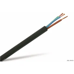 General Cavi, Kabelleitung, 3G1,5 H07RNF schwarz 50m Ringe (50 m)