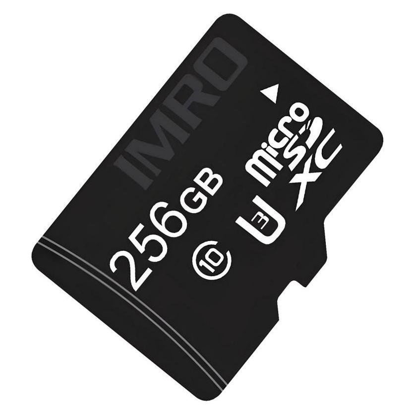 IMRO 10/256GB ADP (256 GB, microSDXC, UHS-I) (MICROSDXC 10/256GB UHS-3 ADP MEMORY CARD)