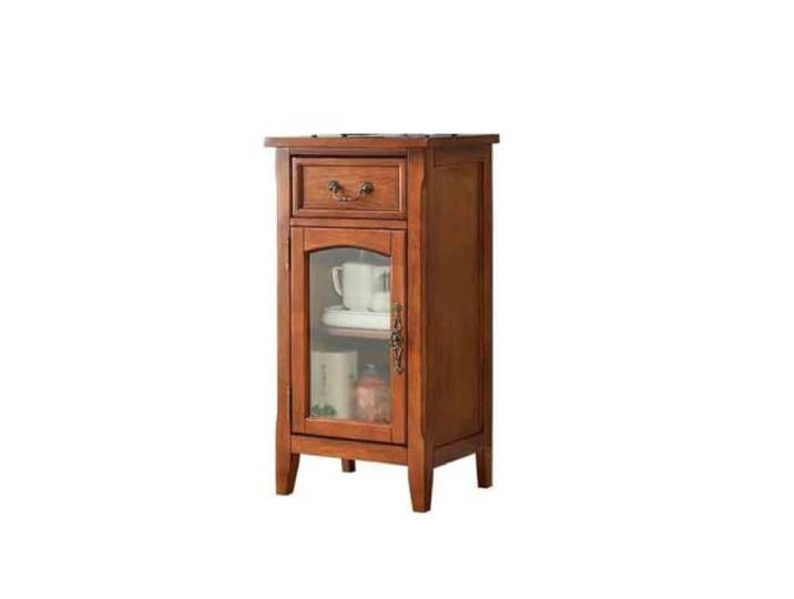 SDA287MZ Weinschrank-Sideboard, Küchenschrank Vintage geschnitzter Aufbewahrungsschrank