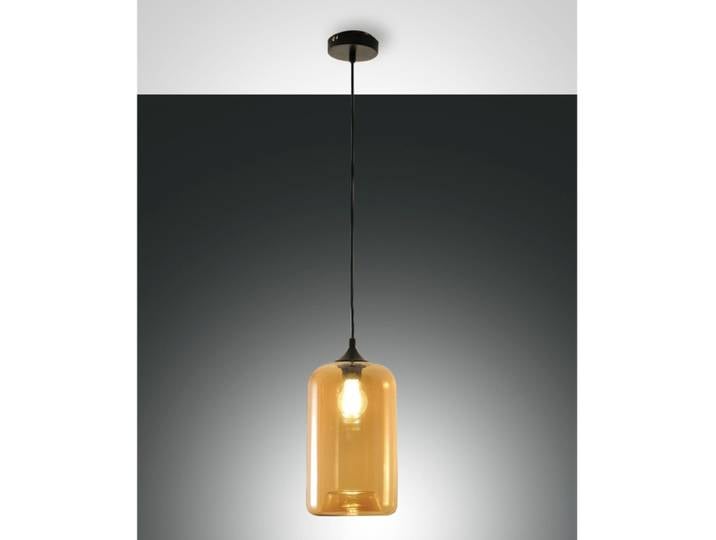 Fabas Luce Pendelleuchte Silo - Amber (Bernstein) Skandinavisch,