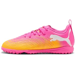 PUMA Future 9 Play TT Multinocken-Fußballschuhe Kinder 05 - poison pink/sun stream/bright aqua/puma white 34.5