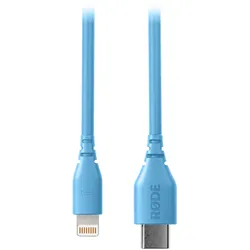 SC21 USB-C auf Lightning Kabel blau 30 cm